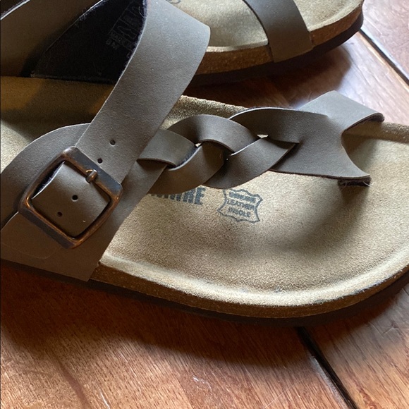 Cushionaire Libby Brown Sandals Size 8 - Picture 5 of 6